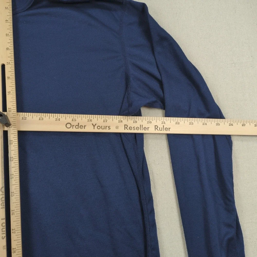 Patagonia Shirt Mens Large Blue Capilene‎ Baselayer Outdoor Hiking Made USA
